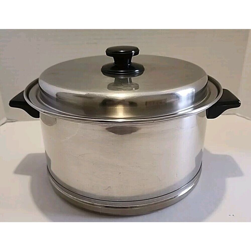 Lifetime 18-8 R5 stainless steel 5 quart stock pot dutch oven with lid